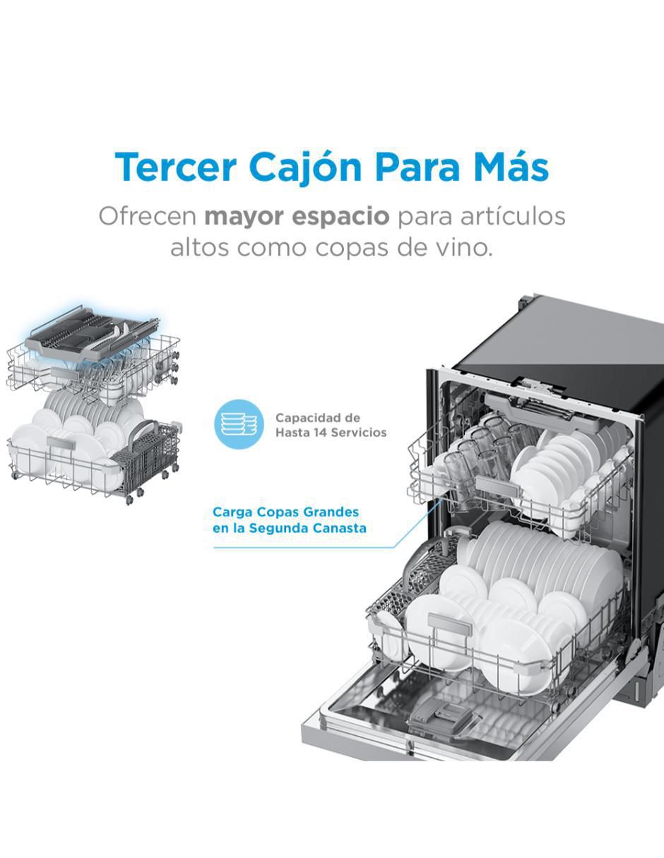 Lavavajillas de empotre 14 servicios MDWPS1401KSS 5