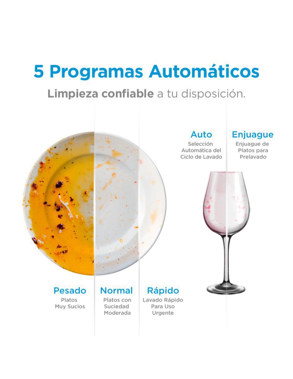 Lavavajillas de empotre 14 servicios MDWPS1401KSS 6