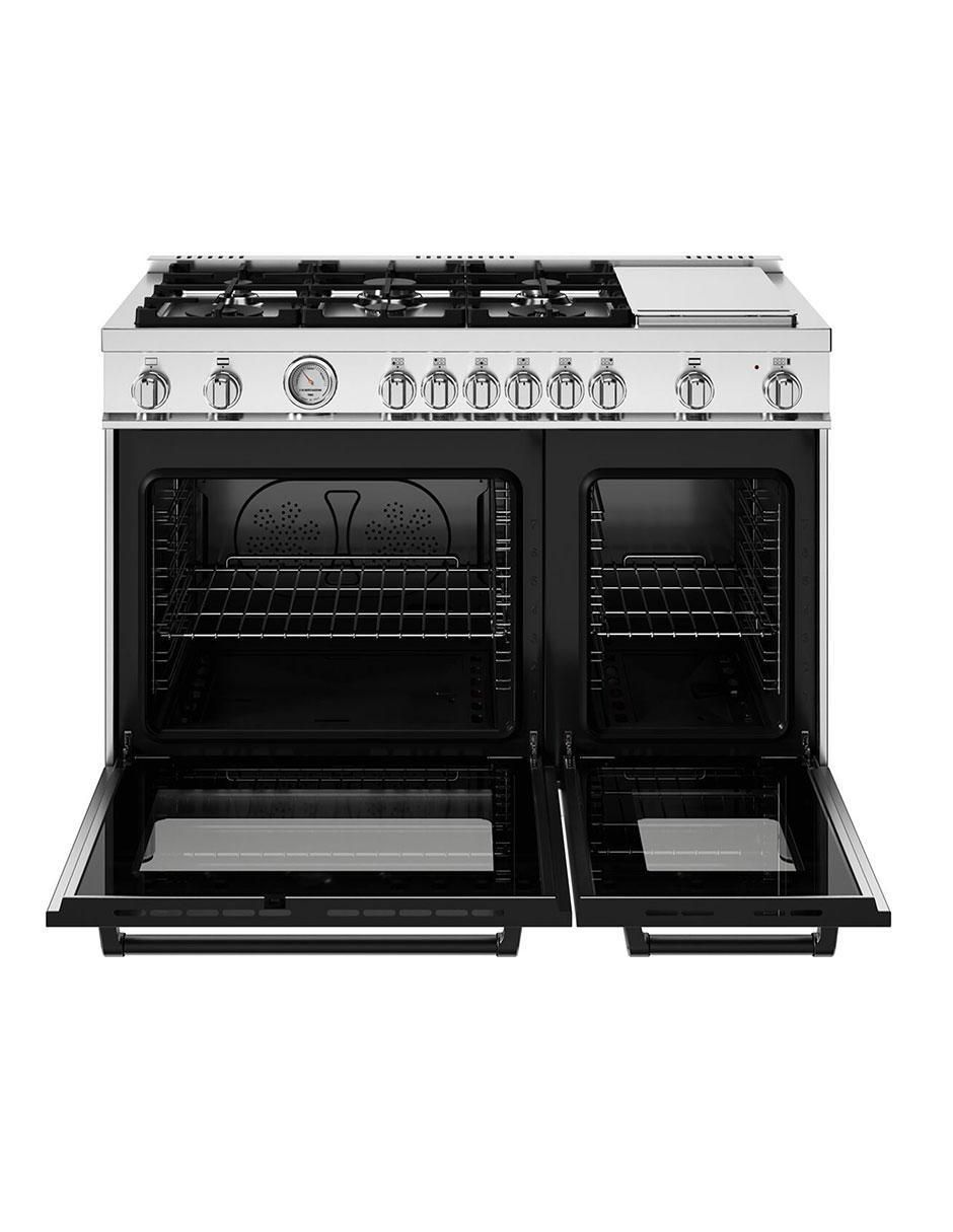 Estufa de piso a gas LP 121 cm mas486ggasxvlp de 6 quemadores 2