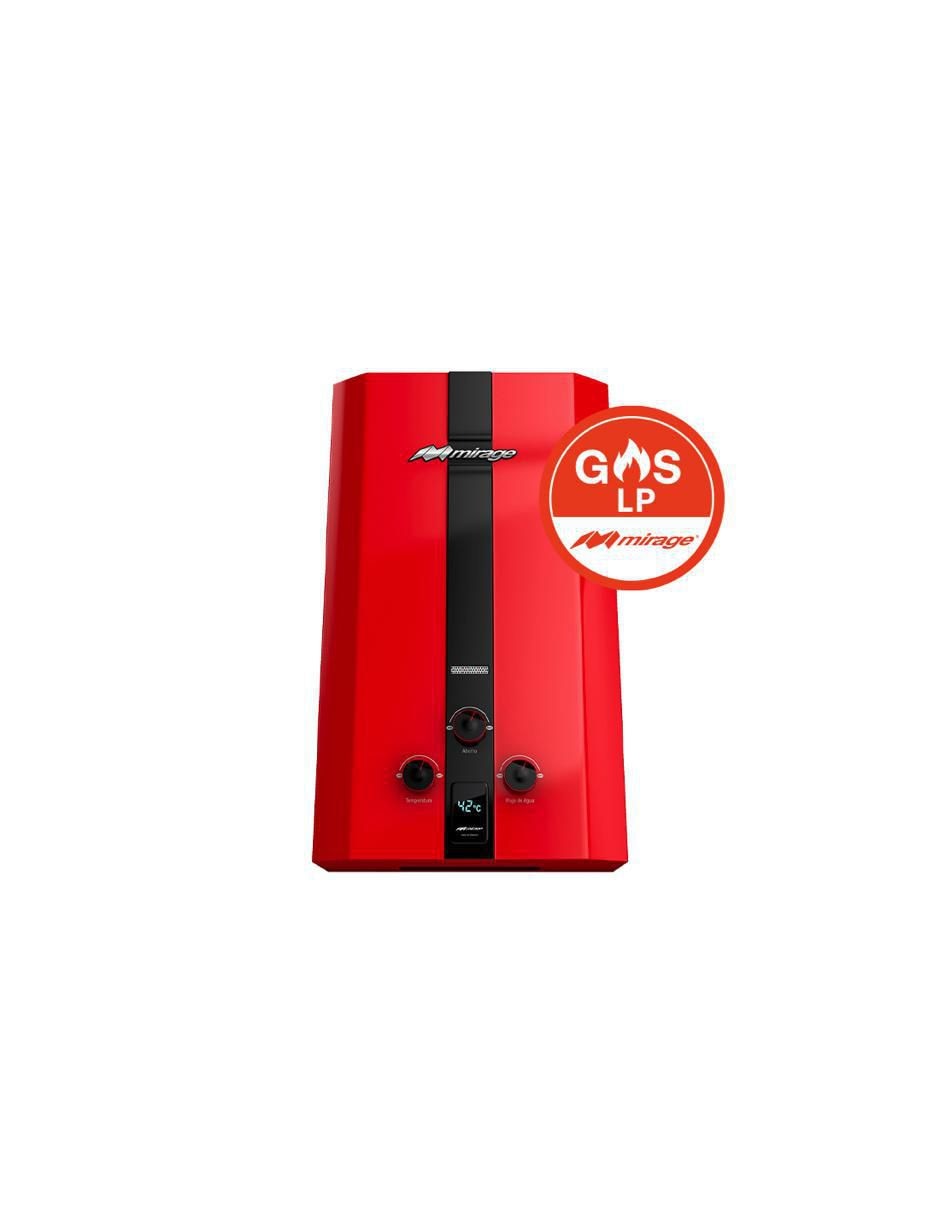 Calentador de paso MBF06ZB 6 L gas LP 2