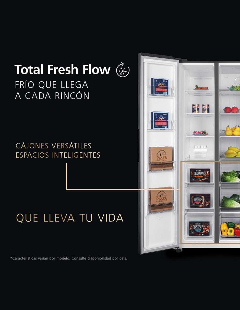 Refrigerador dúplex 24 pies cúbicos no frost MSM689LKLBS0 14