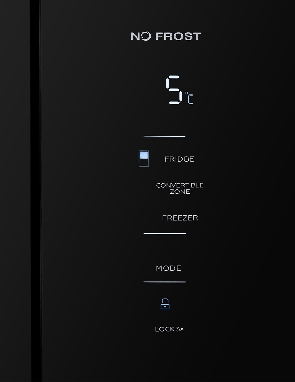 Refrigerador bottom mountno 21 pies cúbicos inverter no frost MTM600JKLBG0 5