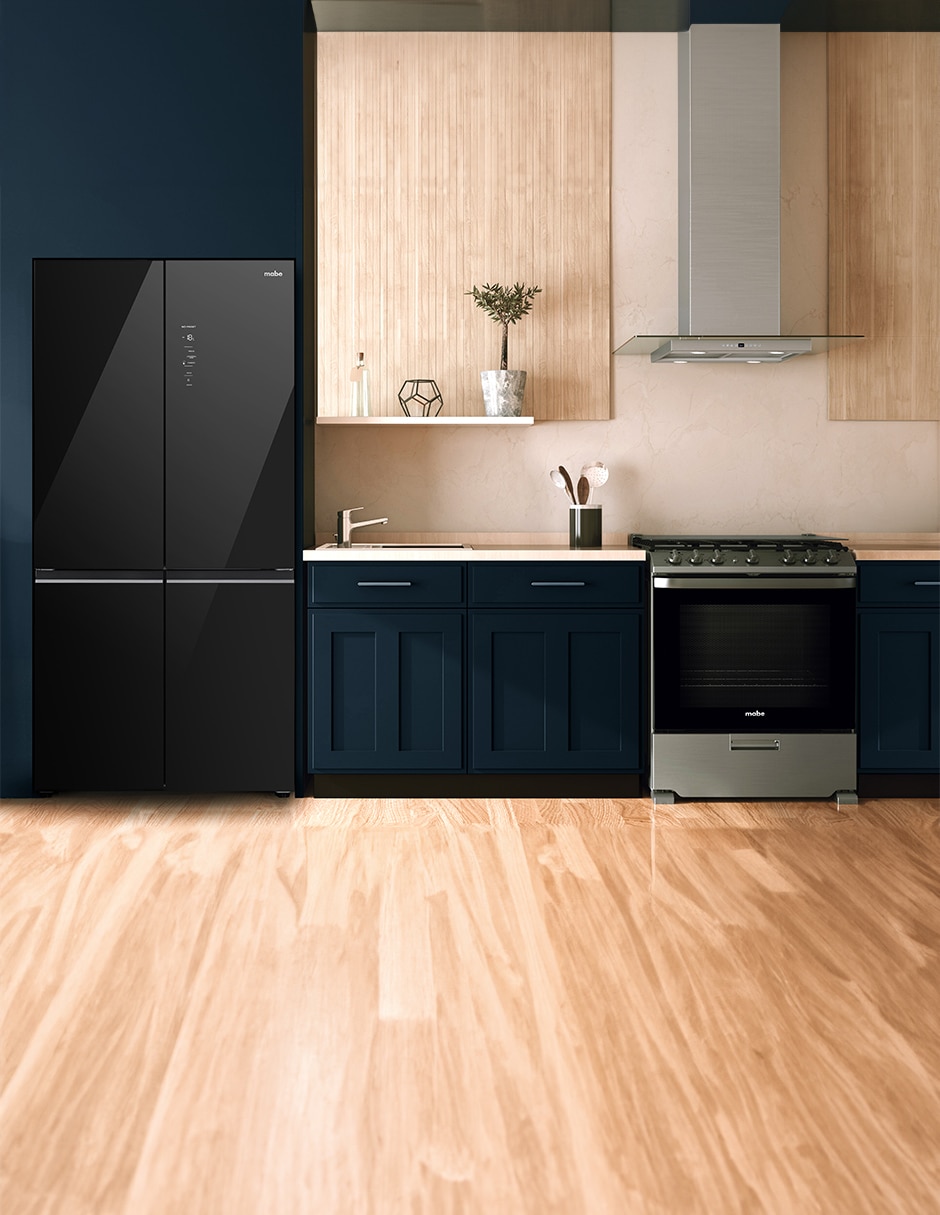 Refrigerador bottom mountno 21 pies cúbicos inverter no frost MTM600JKLBG0 6