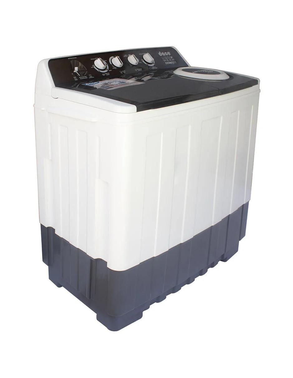 Lavadora doble tina 28 kg semiautomática carga superior ls28131ppbg 2