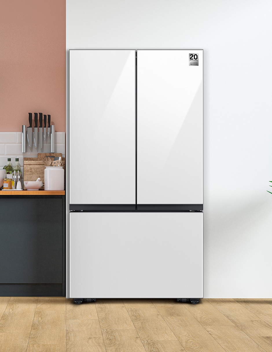 Refrigerador french door 32 pies cúbicos no frost y fábrica de hielos automática F-RF32CB5MG30T 9