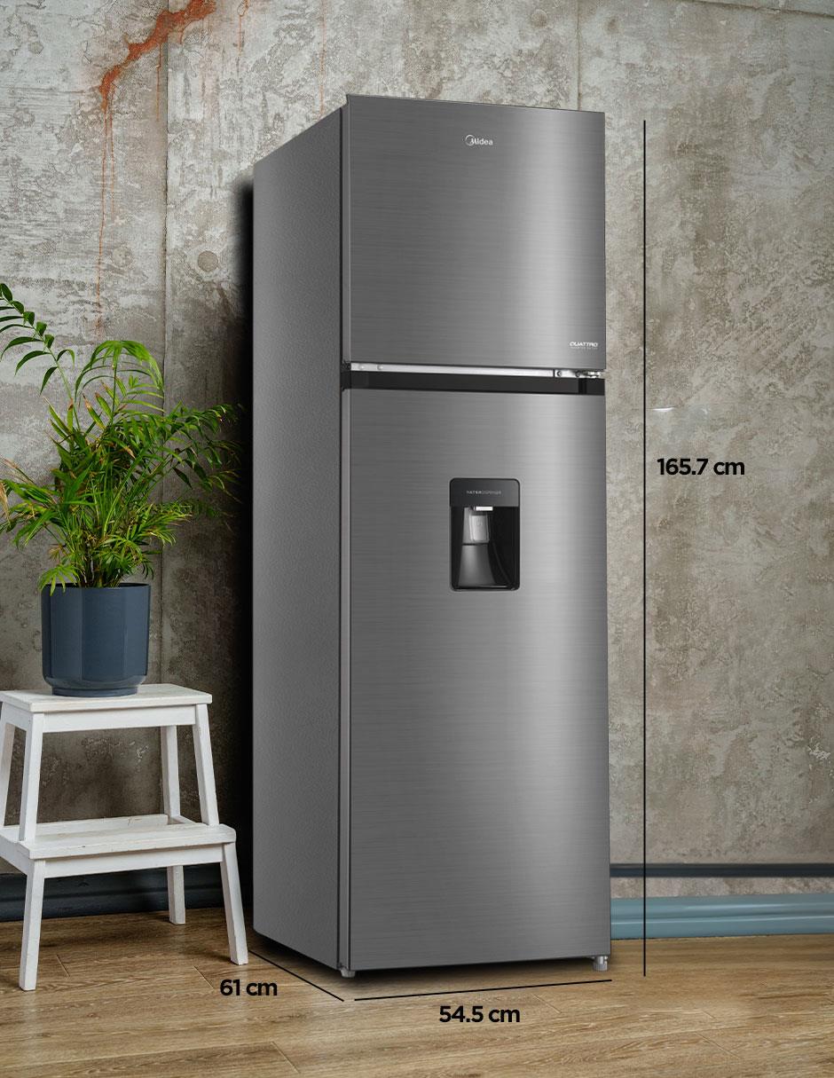 Refrigerador top mount 10 pies cúbicos no frost y fábrica de hielos MDT385MTM46WD 9