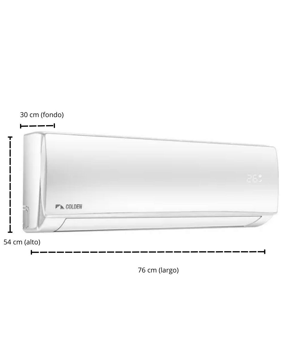 Aire acondicionado mini split frío 12000 BTU AC-12A2/INV-F 3