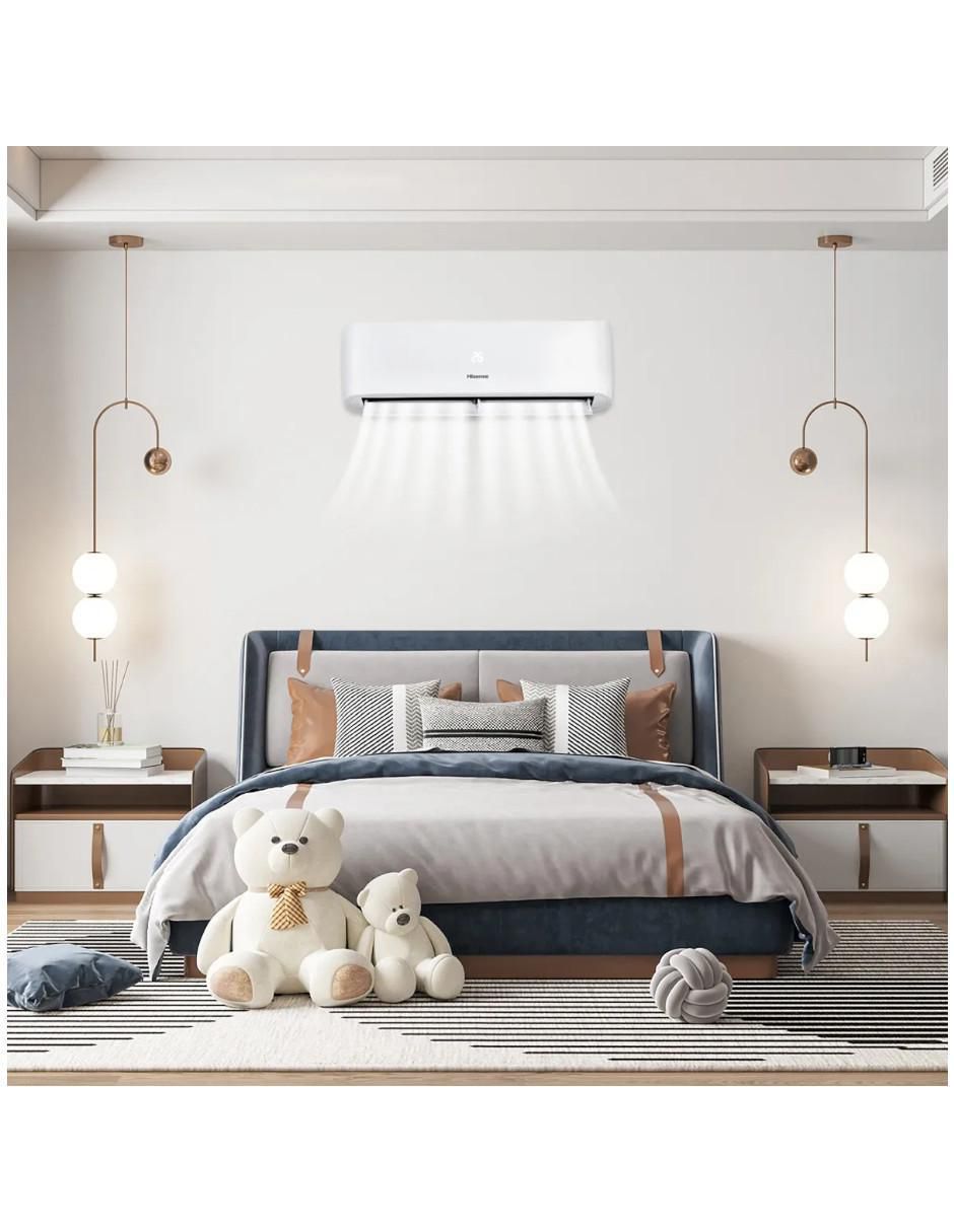 Aire acondicionado mini split frío y calor 12000 BTU AH121CK 5