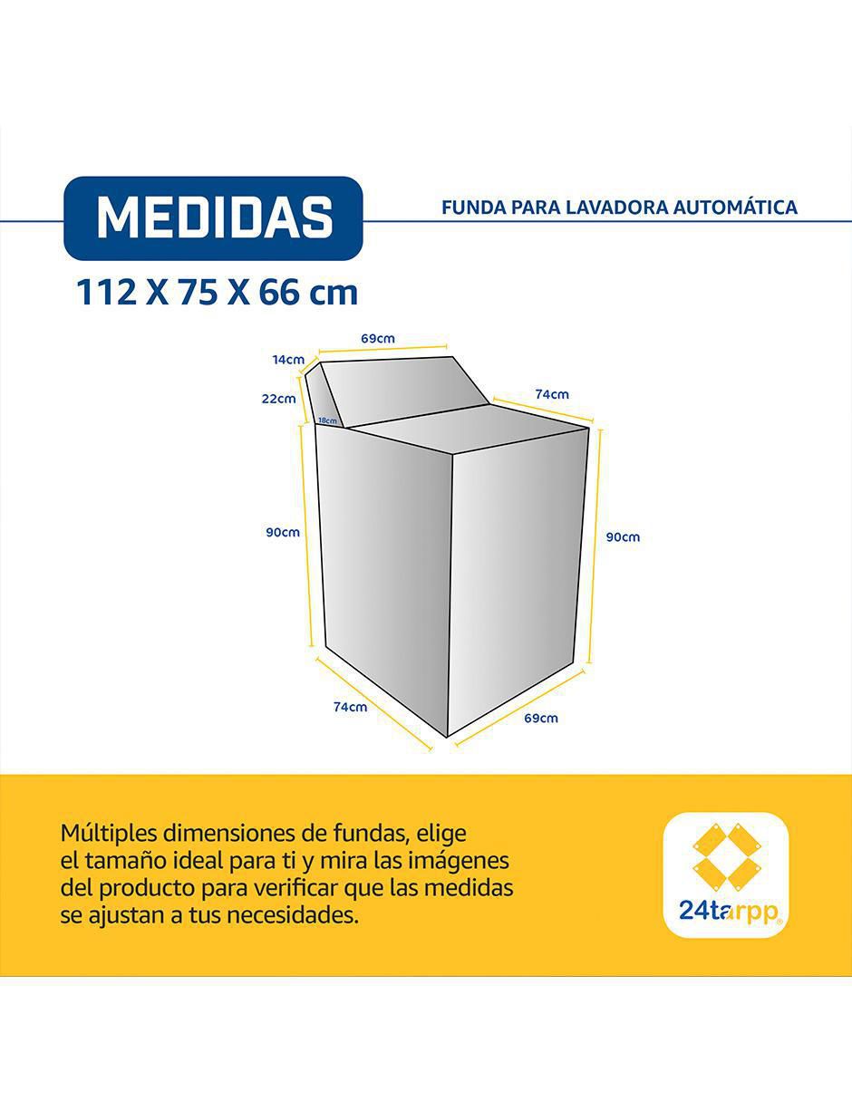Funda lavasecadora compatible con varias marcas 7 kg 5
