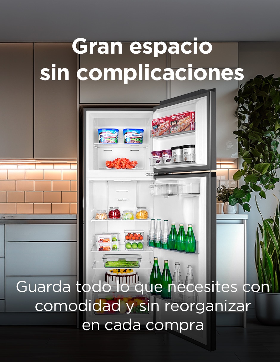 Refrigerador Top mount 16 pies cúbicos inverter no frost y fábrica de hielo TDD16GWD 7