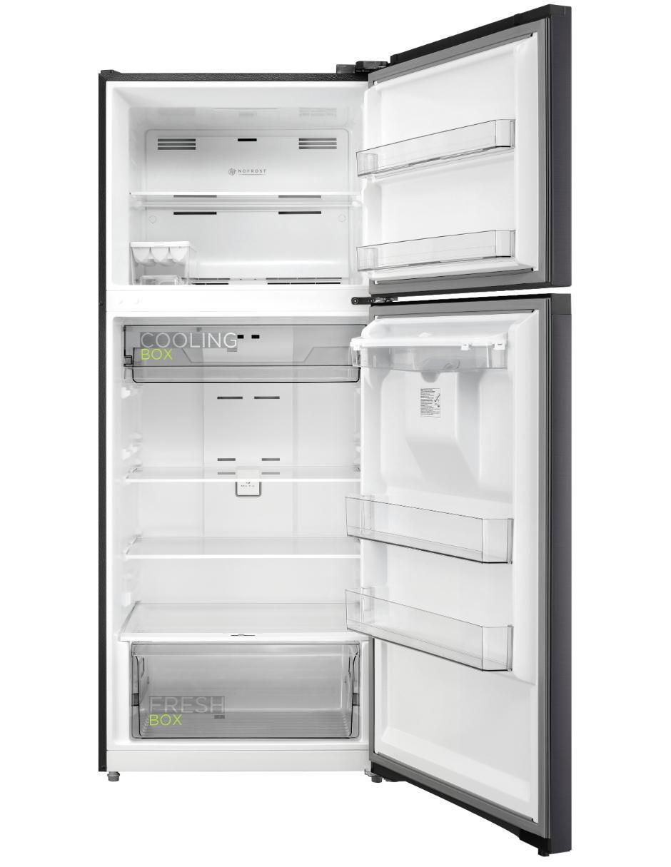 Refrigerador top mount Jazz Black 15 pies cúbicos inverter y fábrica de hielo MDRT580MTM28WD 3