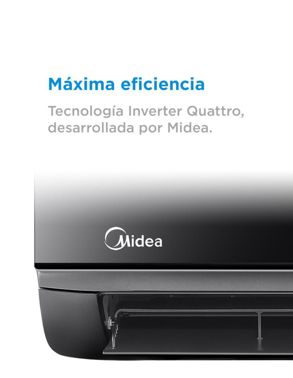Aire acondicionado mini split inverter frío y calor 12000 BTU MAS12H2AGM32 5
