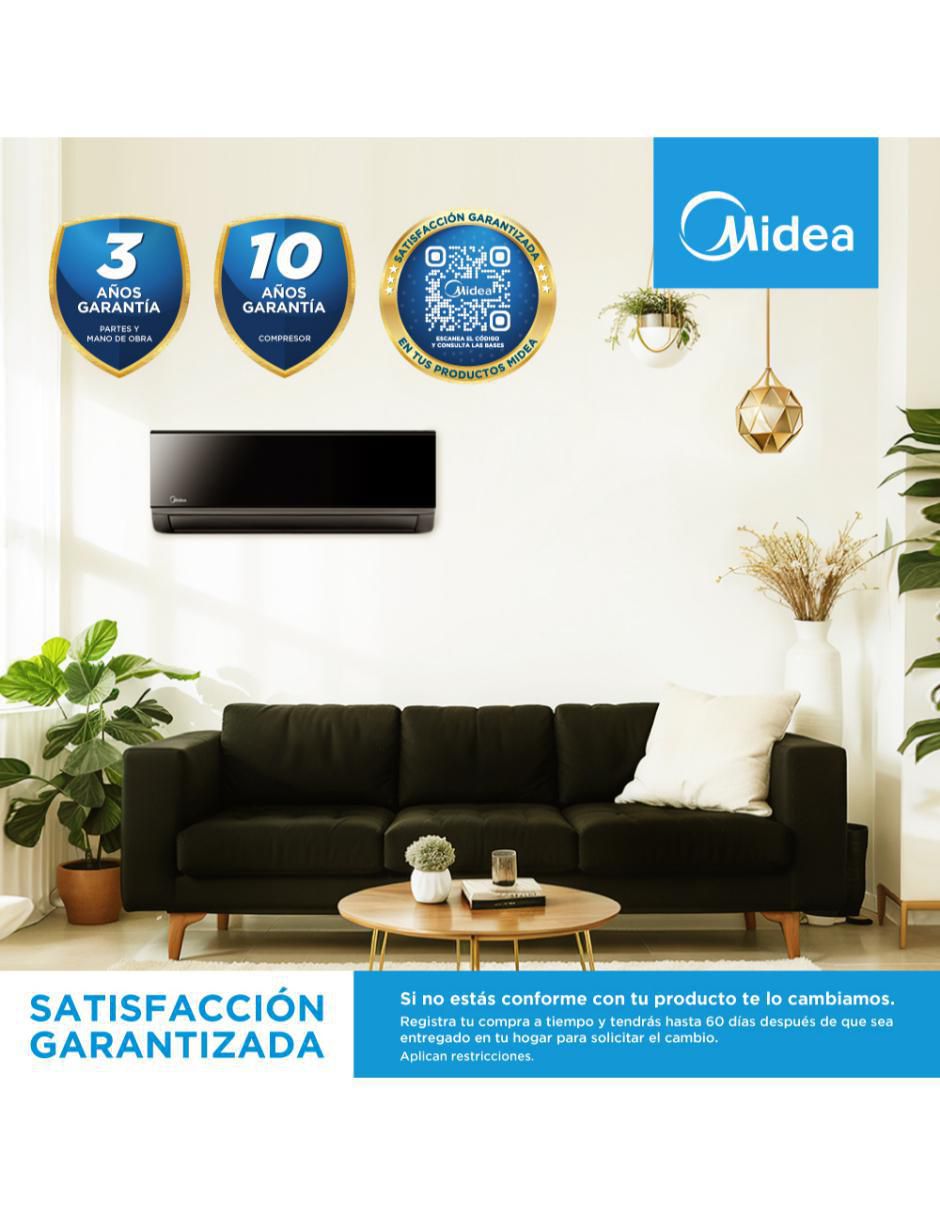 Aire acondicionado mini split inverter frío y calor 12000 BTU MAS12H2AGM32 6