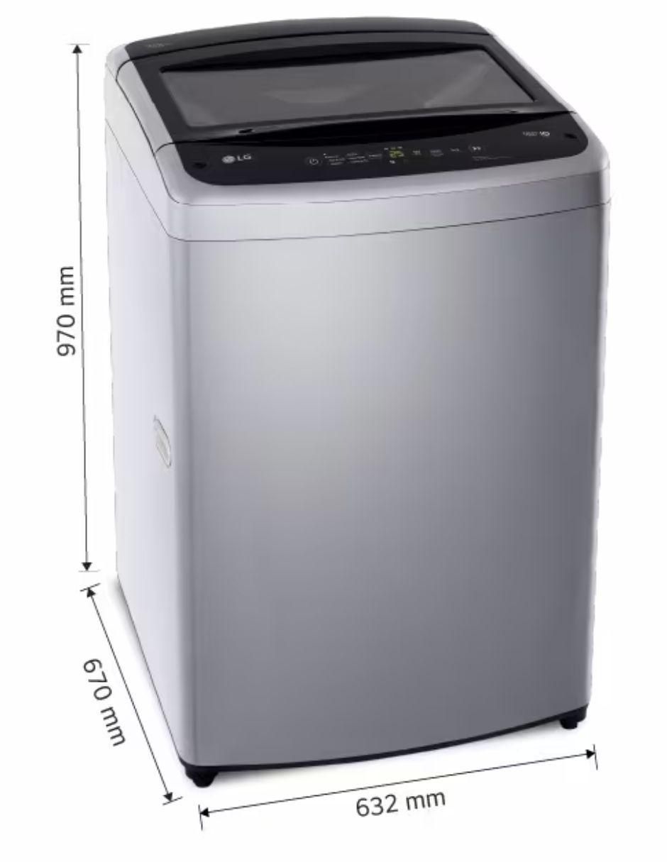 Lavadora smart inverter turbodrum 19 kg automática carga superior wt19dvtb