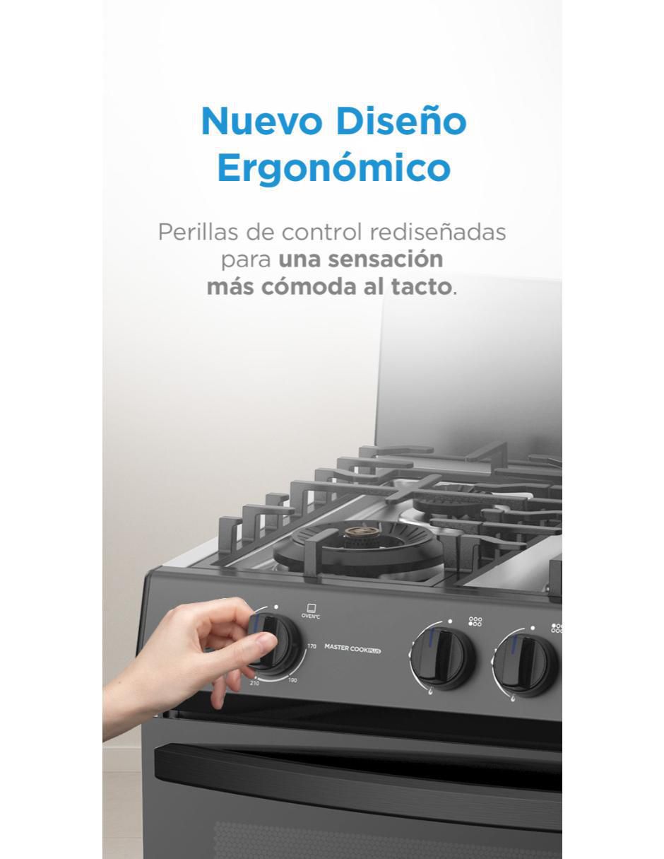 Estufa de piso a gas natural/LP Master Cookplus 75.7 cm MGS30FS1BIABBF de 6 quemadores 6