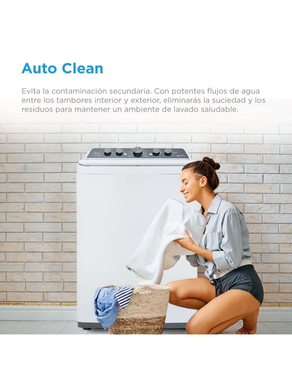 Lavadora 23 kg automática carga superior ma500w23/w 4