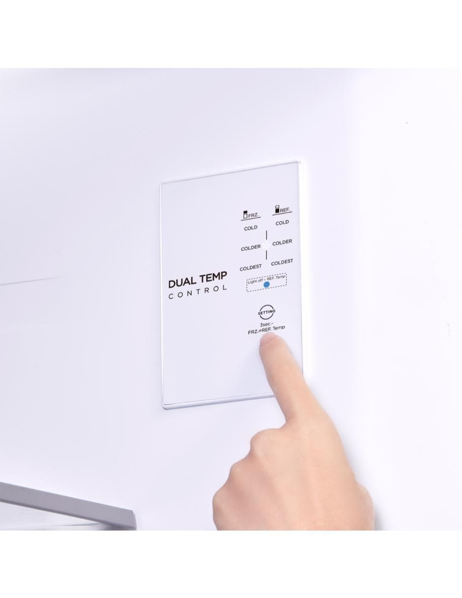 Refrigerador top mount Inverter Quattro 20 pies cúbicos inverter y no frost y fábrica de hielo MDRT765FGM46D 7