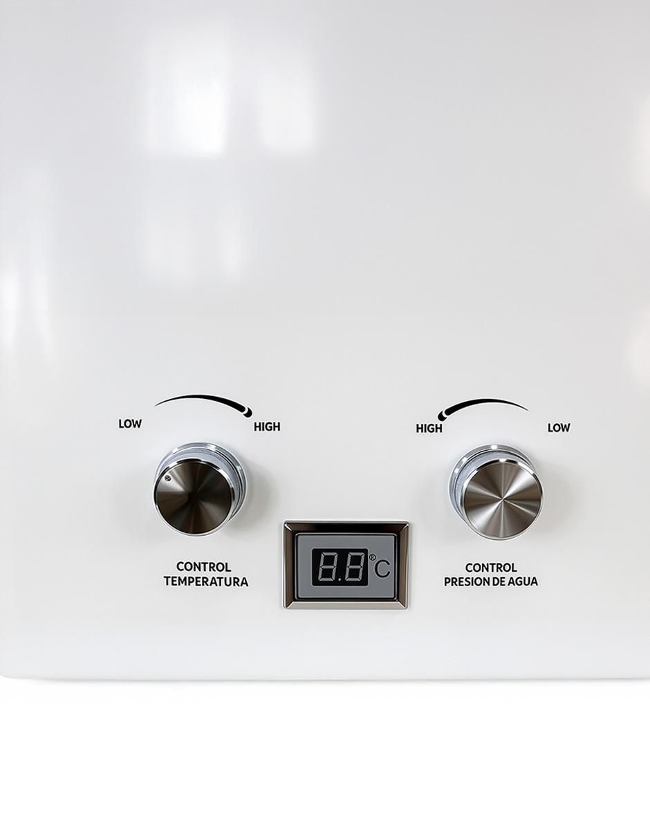 Calentador de paso 6 L Gas LP 2