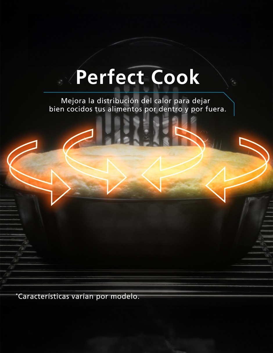 Estufa de piso a Gas LP Air Fry 76 cm EMHA7602DSS0 de 6 quemadores 18