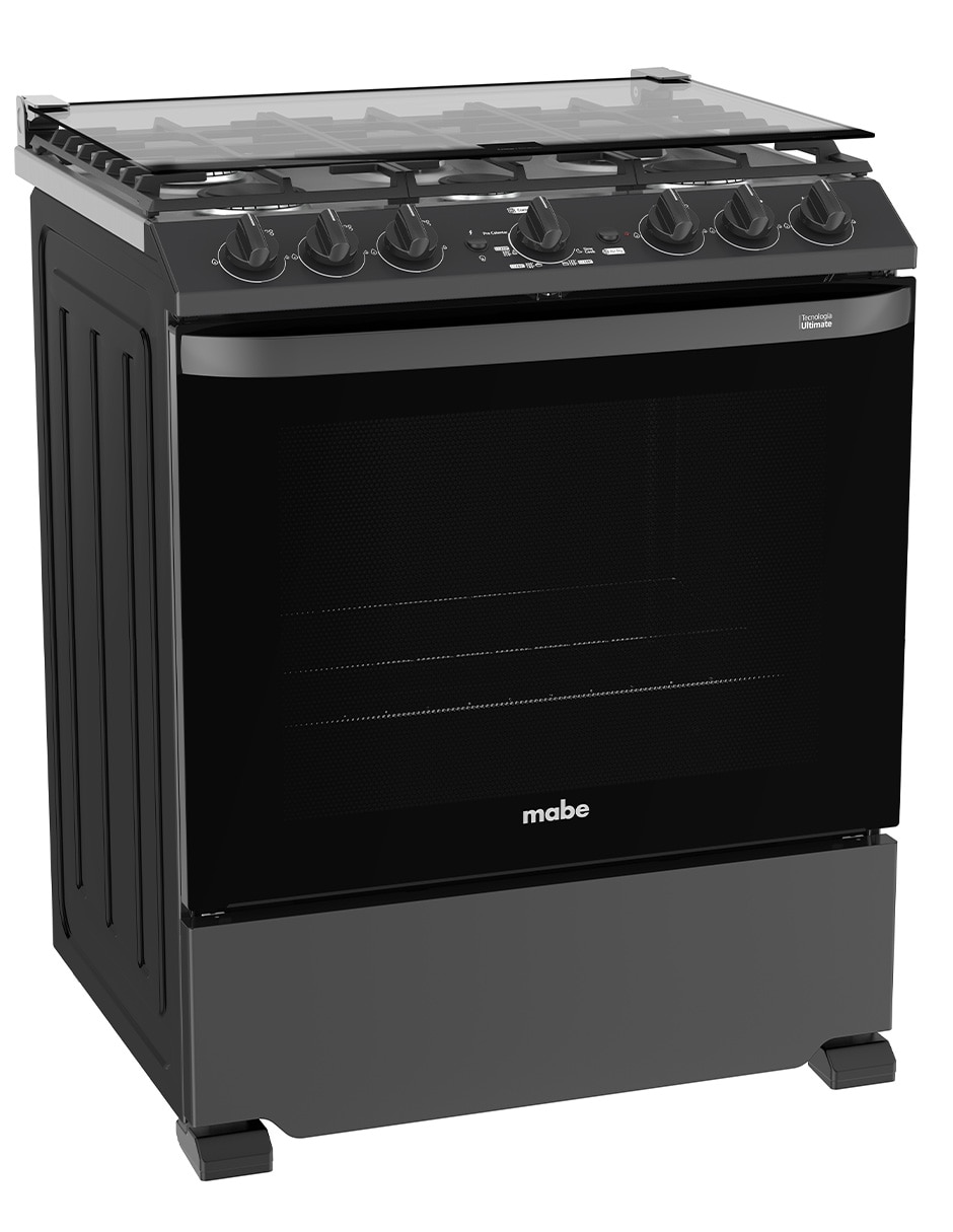 Estufa de piso a Gas LP Air Fry 76 cm EMHA7602JBS0 de 6 quemadores 17