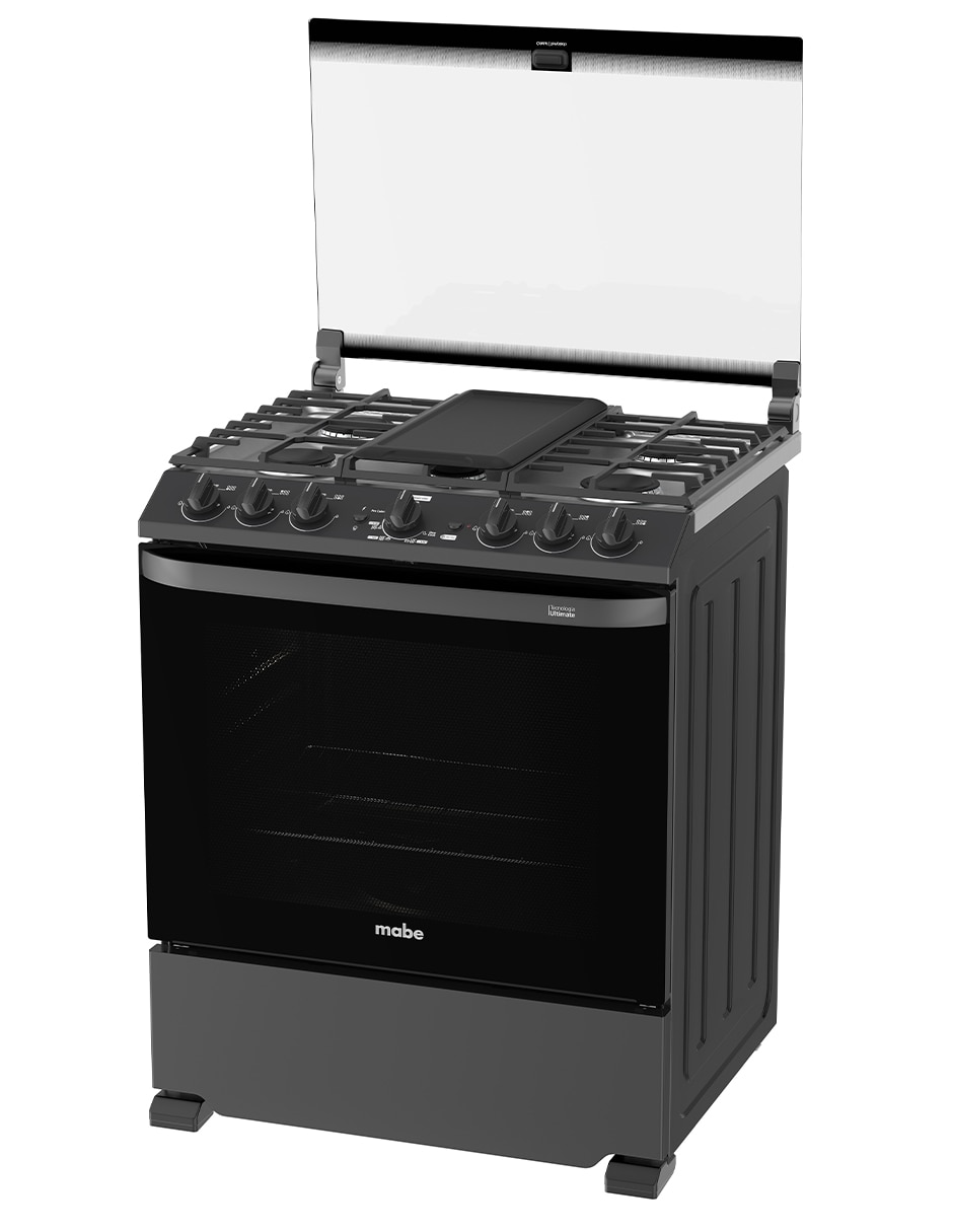 Estufa de piso a Gas LP Air Fry 76 cm EMHA7602JBS0 de 6 quemadores 19