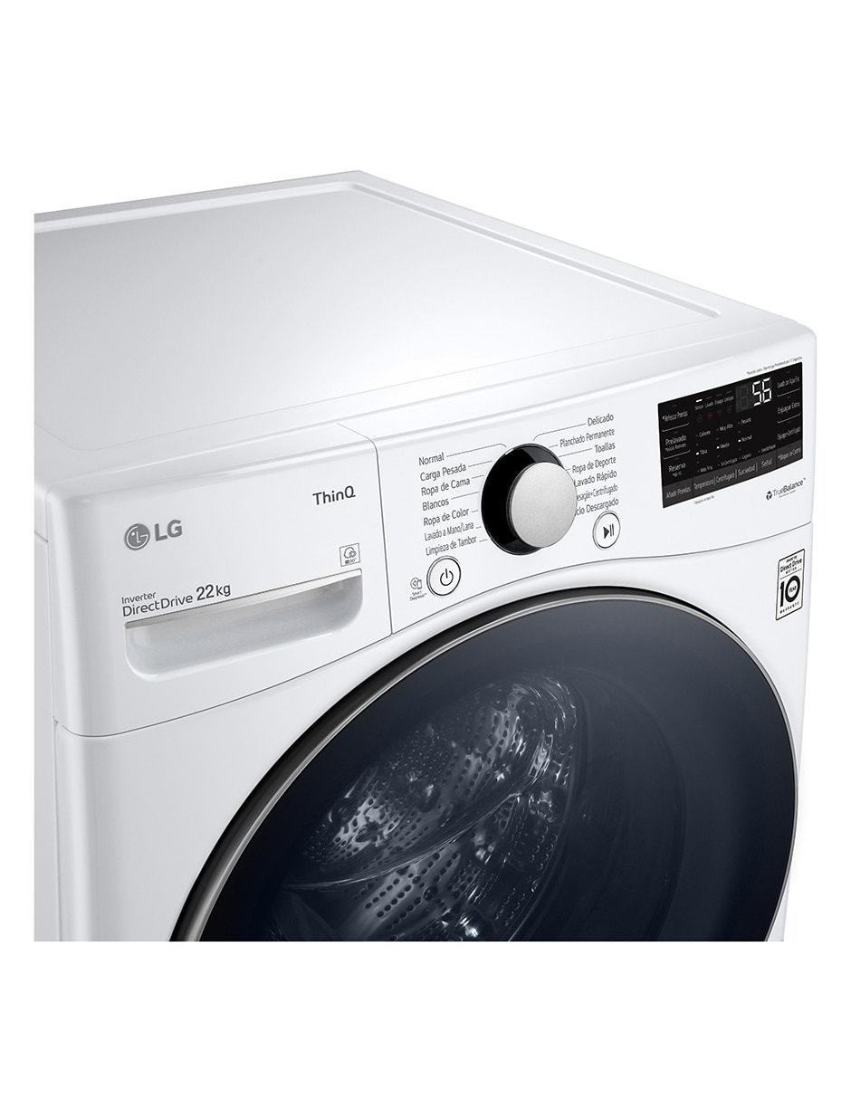 Lavadora 22 kg automática carga frontal  WM22WV26SR.WDP6W 6