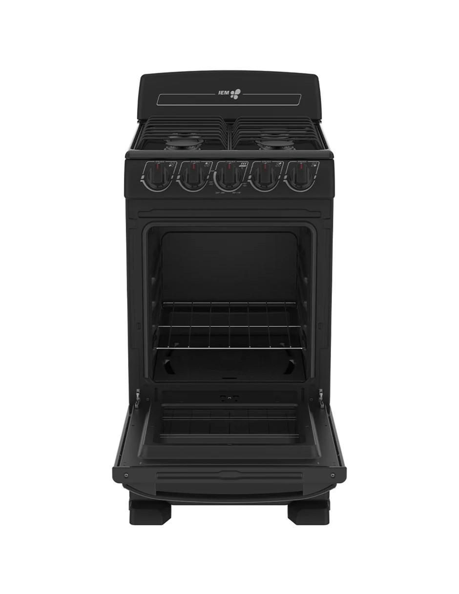 Estufa de piso a gas natural/lp 50 cm EI5020BAPN1 4 quemadores 4