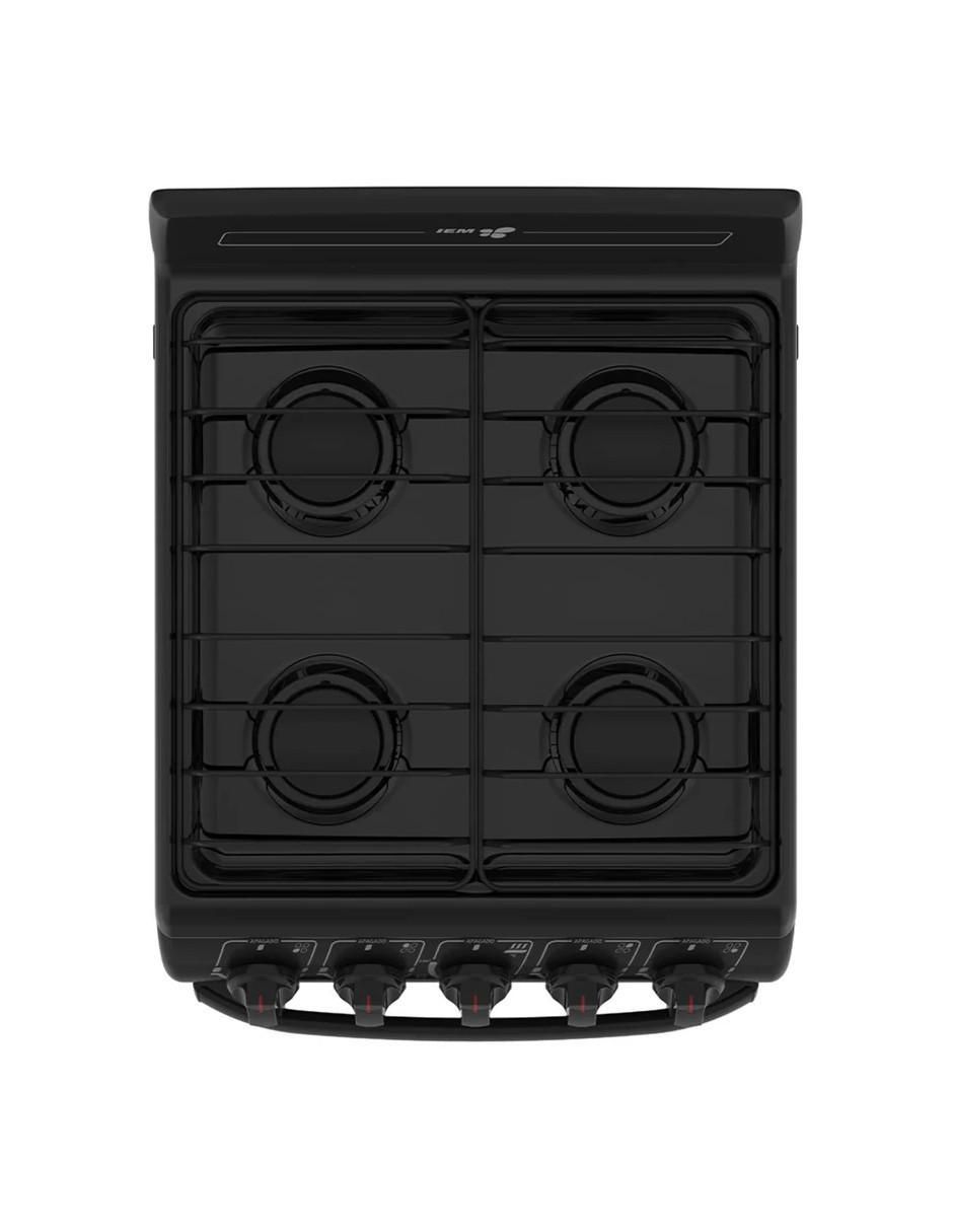 Estufa de piso a gas natural/lp 50 cm EI5020BAPN1 4 quemadores 5