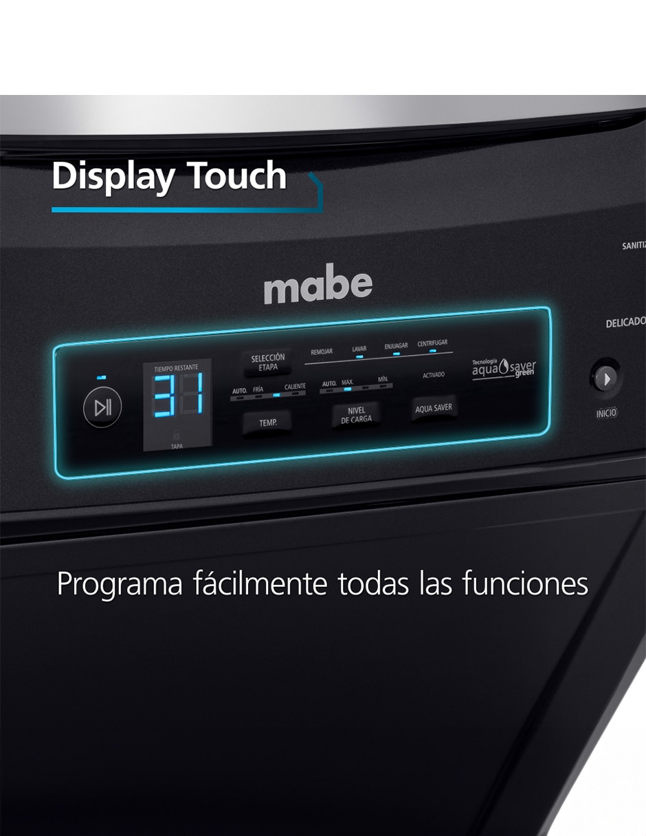 Centro de lavado AI Ultra Capacity + Kit de Limpieza gas lp 24 KG MCL2440PPDG0LIM 3