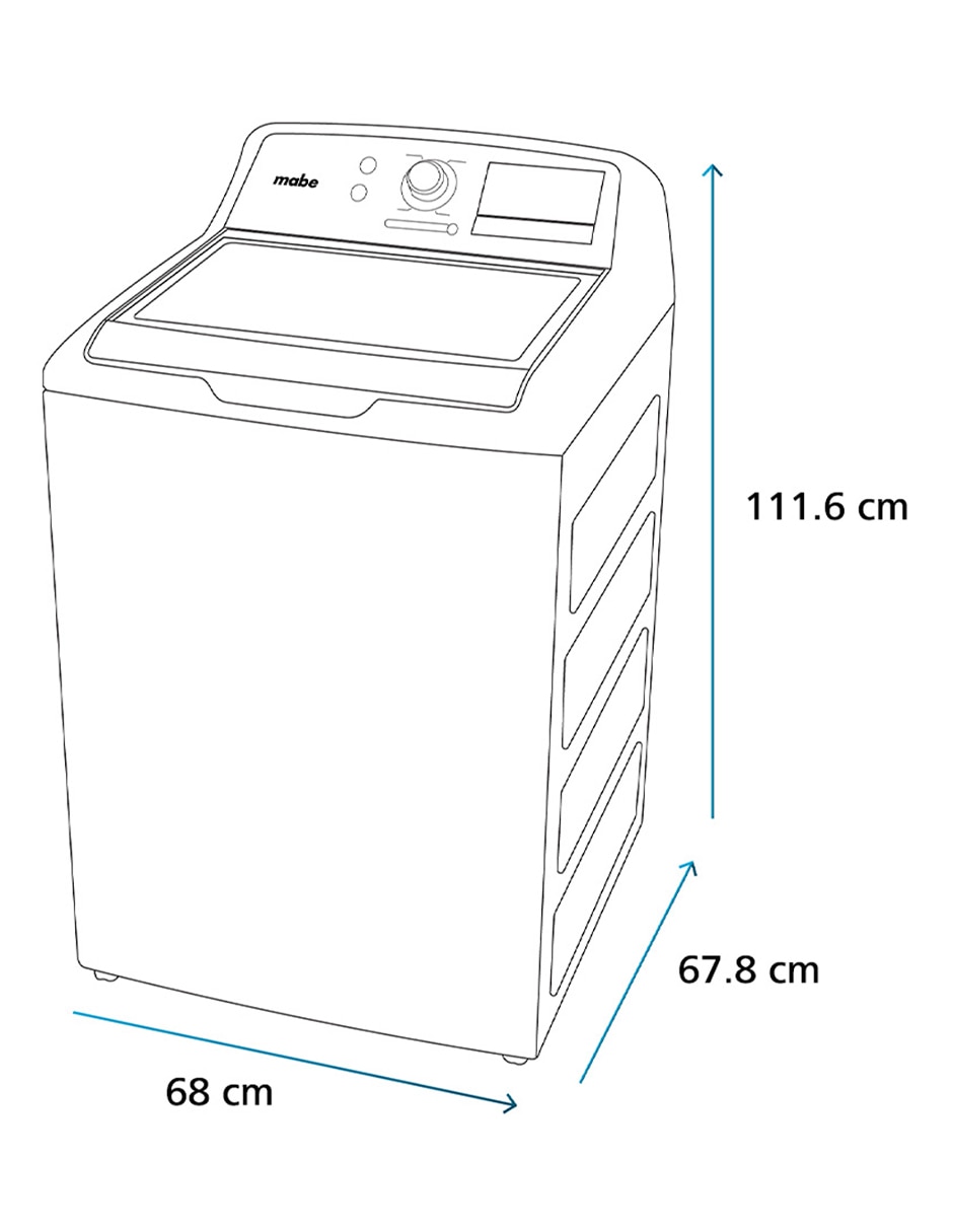 Lavadora Kit Limpieza 25 KG automática carga superior LMP75201WDAB0LIM 16