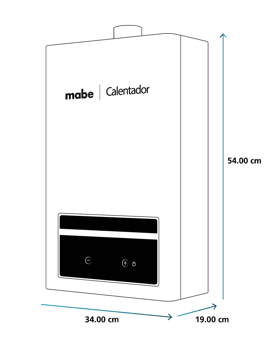Calentador instantáneo CMBM11M1FSLP 11 L Gas LP 21