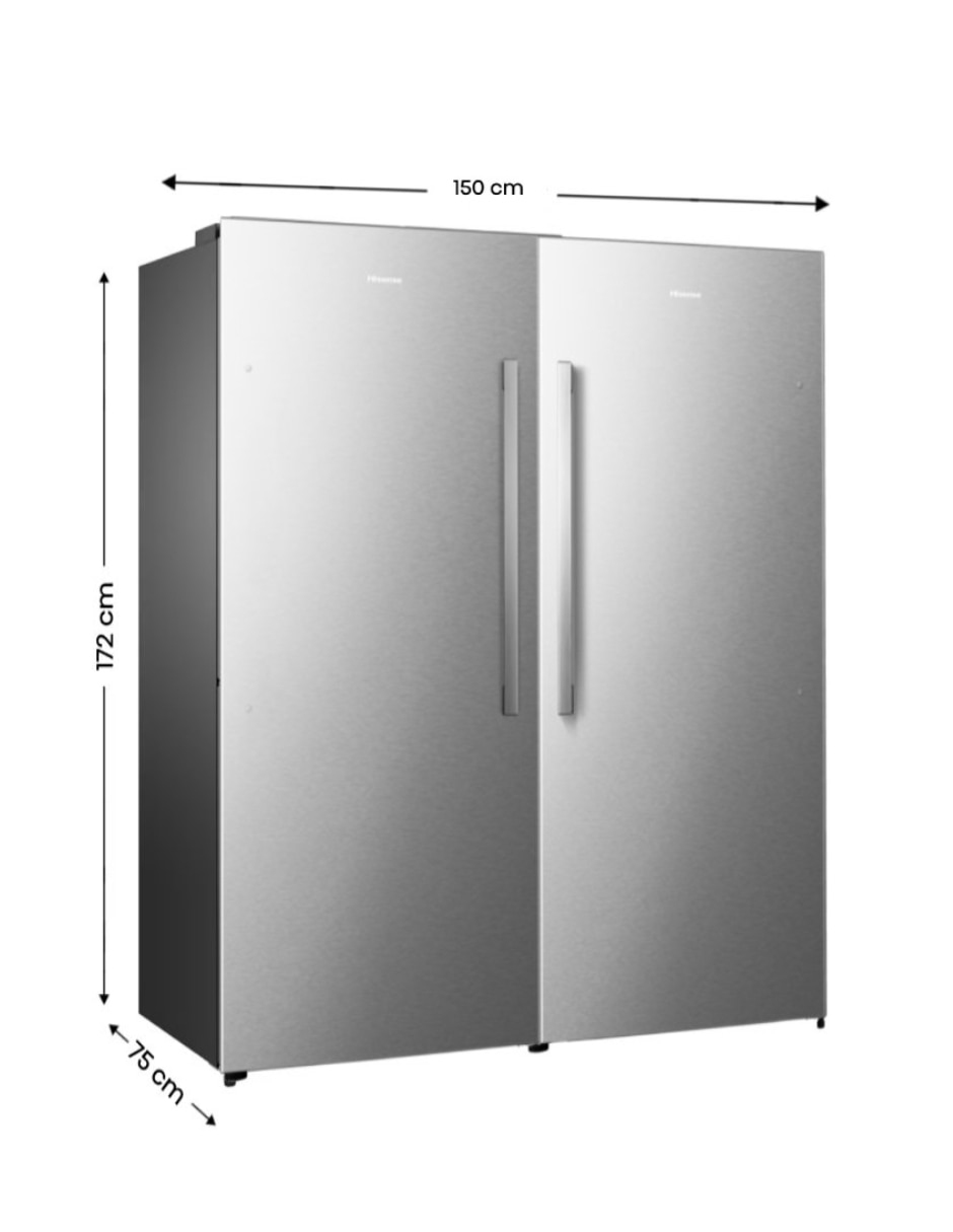 Refrigerador dúplex 28 pies cúbicos inverter y no frost FV28N6ASX 6