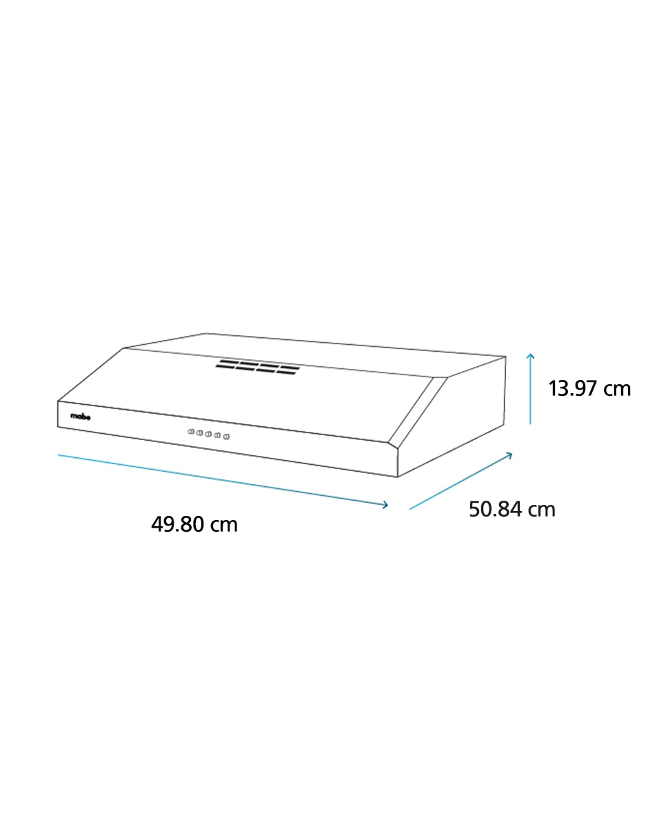 Combo estufa de piso a Gas LP Tecnología Ultimate Cooking y Cleaning 50.60 cm EM5060X2CMPU50 de 4 quemadores + Campana 21