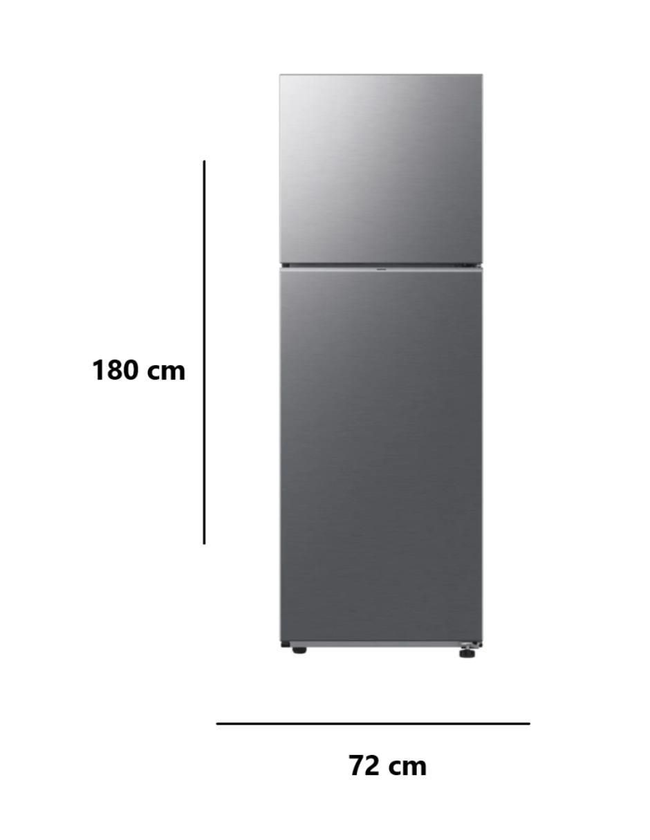Refrigerador top mount 12 pies cúbicos tecnología inverter y manual RT35DG5124S9 7