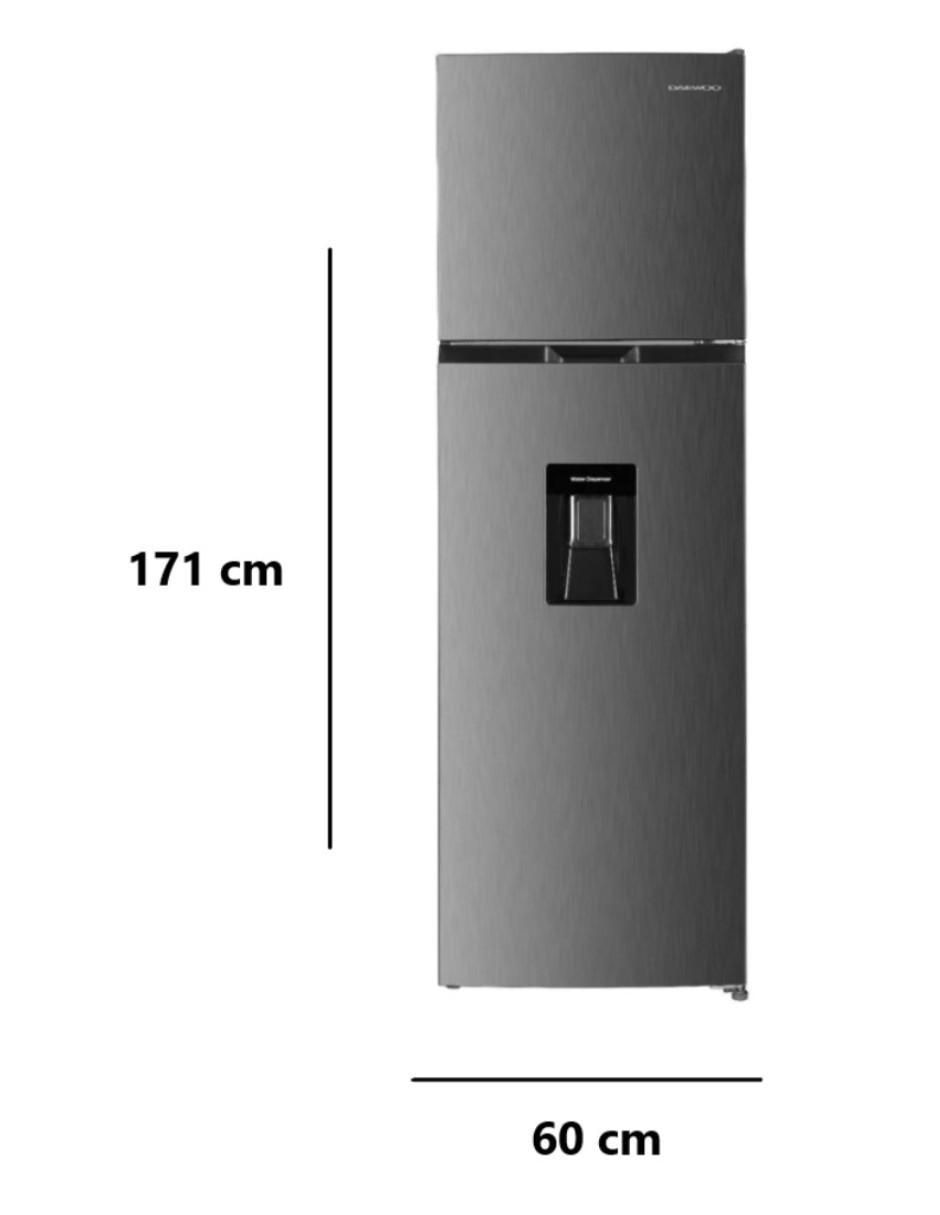 Refrigerador top mount 9 pies cúbicos inverter  y fábrica de hielo DRT-0920HSDI 4