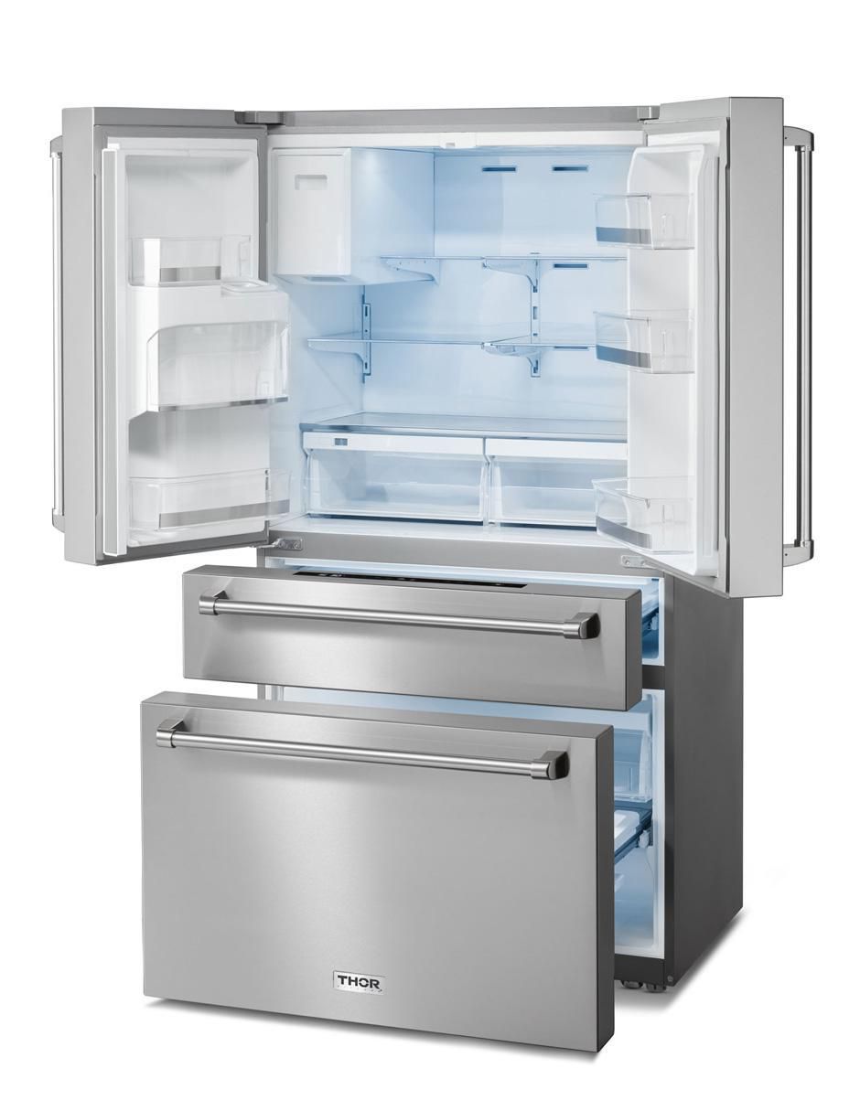 Refrigerador french door 21 pies cúbicos Dual Cooling (Doble Evaporador) y fábrica de hielos TRF3601FD 2