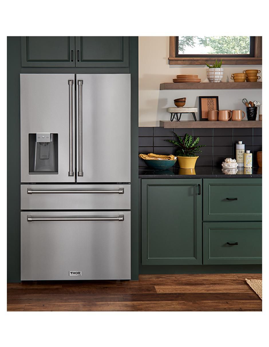 Refrigerador french door 21 pies cúbicos Dual Cooling (Doble Evaporador) y fábrica de hielos TRF3601FD 3