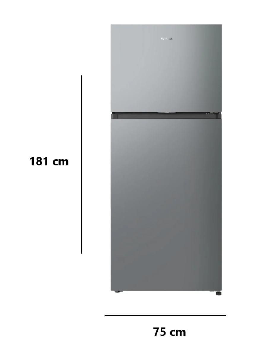 Refrigerador top mount 14 pies cúbicos no frost y fábrica de hielo WRT-M14GPGFX 5