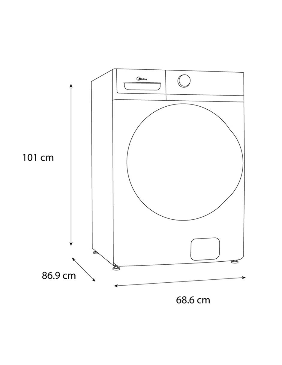 Secadora de electrónico de 22 kg con 14 ciclos MH04D220/S 6