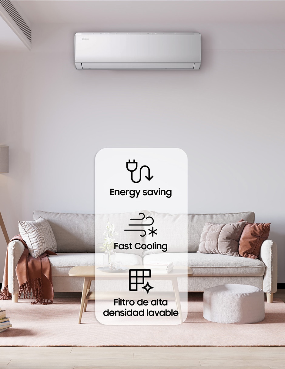 Aire acondicionado mini split inverter frío y calor 18000 BTU AR40F18C0AMAX 2