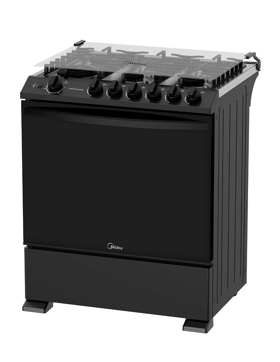 Estufa de piso a Gas natural/LP 75.7 cm MGS30FS1LIASBT de 6 quemadores 2