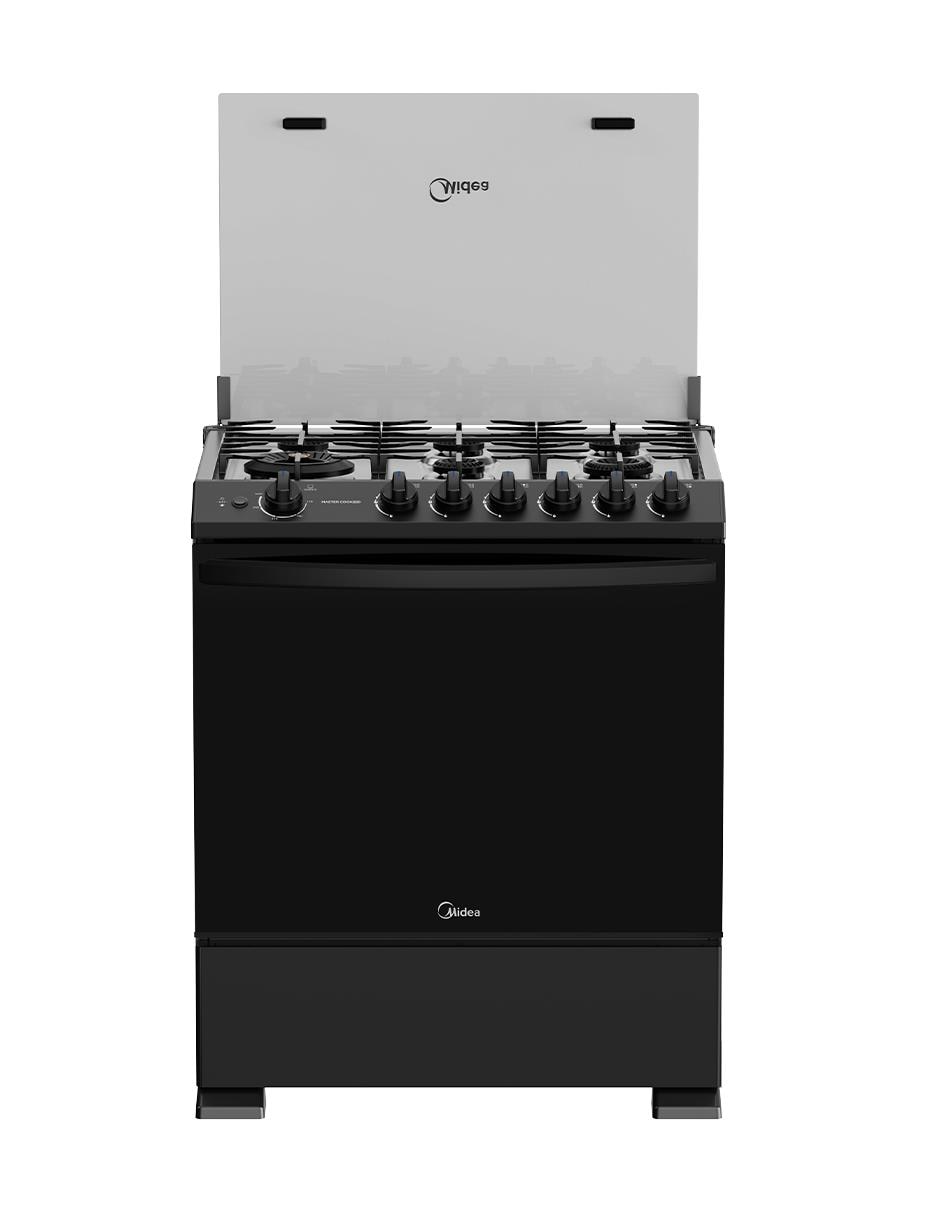 Estufa de piso a Gas natural/LP 75.7 cm MGS30FS1LIASBT de 6 quemadores 3