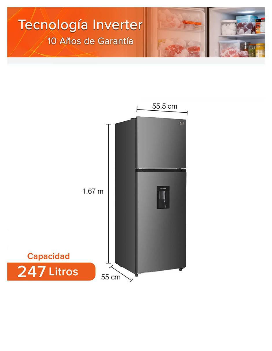 Refrigerador Top mount 9 pies cúbicos Inverter y No Frost WWCR87247HSAWIN 7