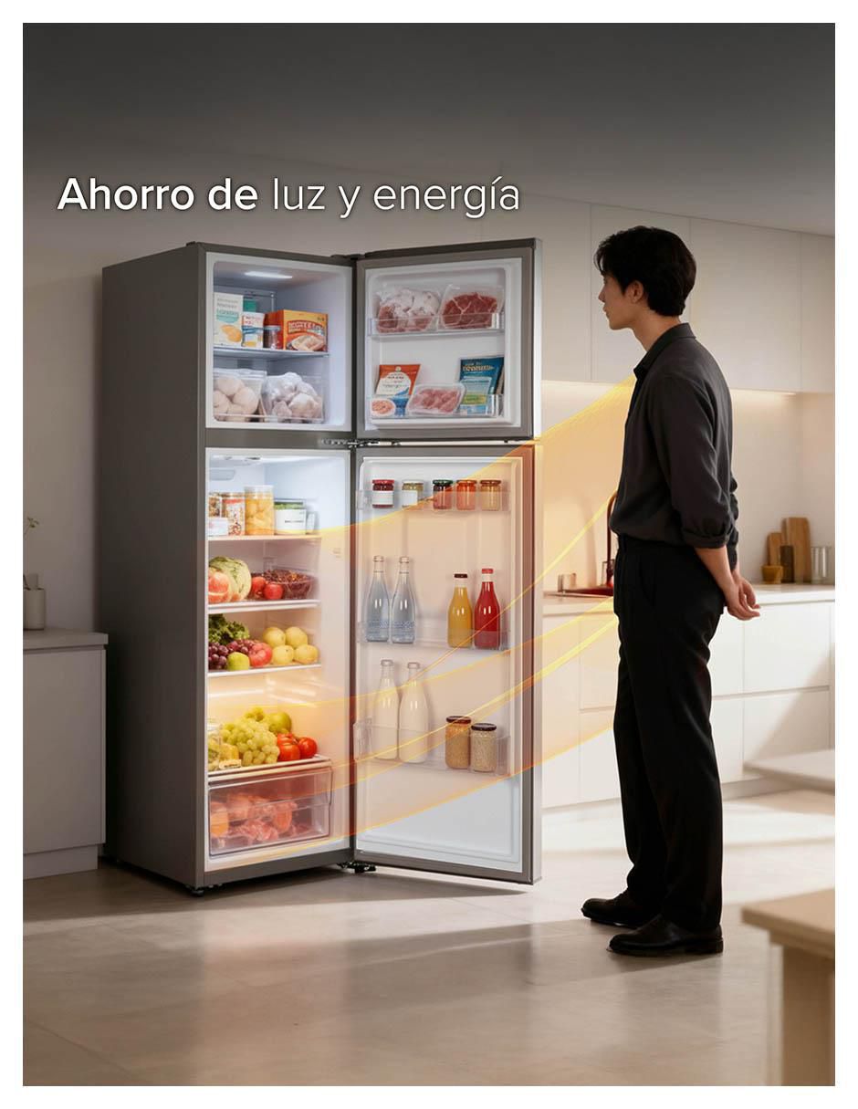 Refrigerador Top mount 9 pies cúbicos Inverter y No Frost WWCR87247HSAWIN 3