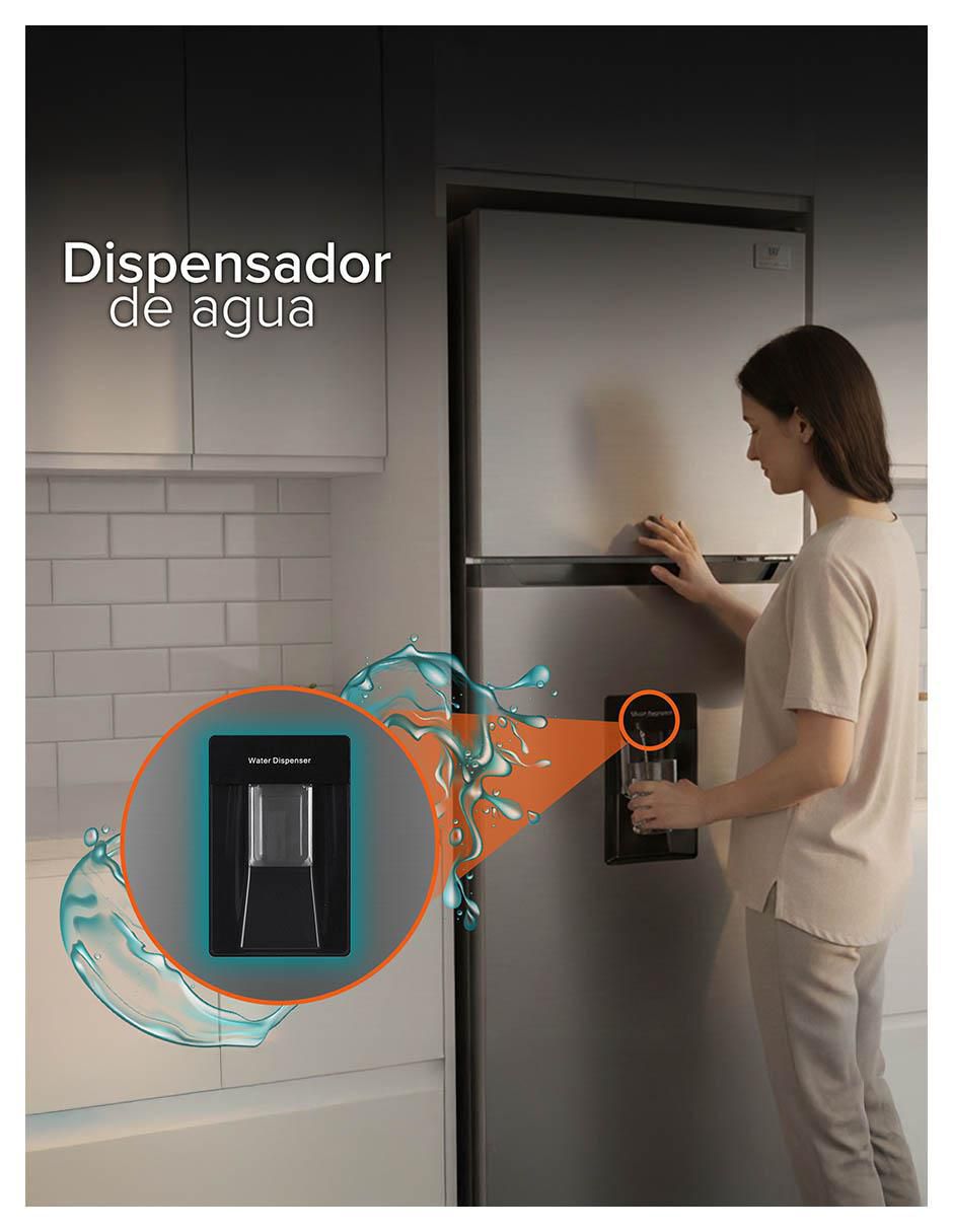 Refrigerador Top Mount 12 pies cúbicos inverter y no frost WWCR118334AHWD 4