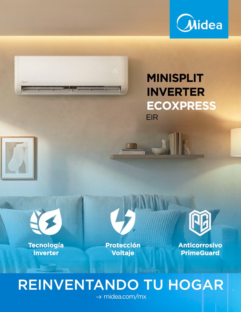 Aire acondicionado mini split inverter frío 12000 BTU MAS12C1EIR 115V 4