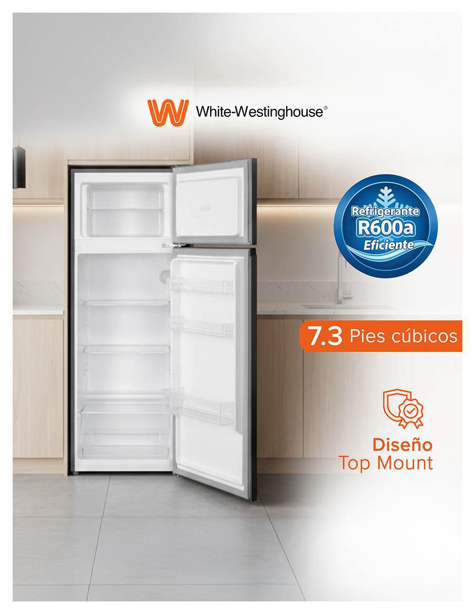 Refrigerador Top mount White Sestinghouse 7.3 pies WWCR073206LTMHS 6