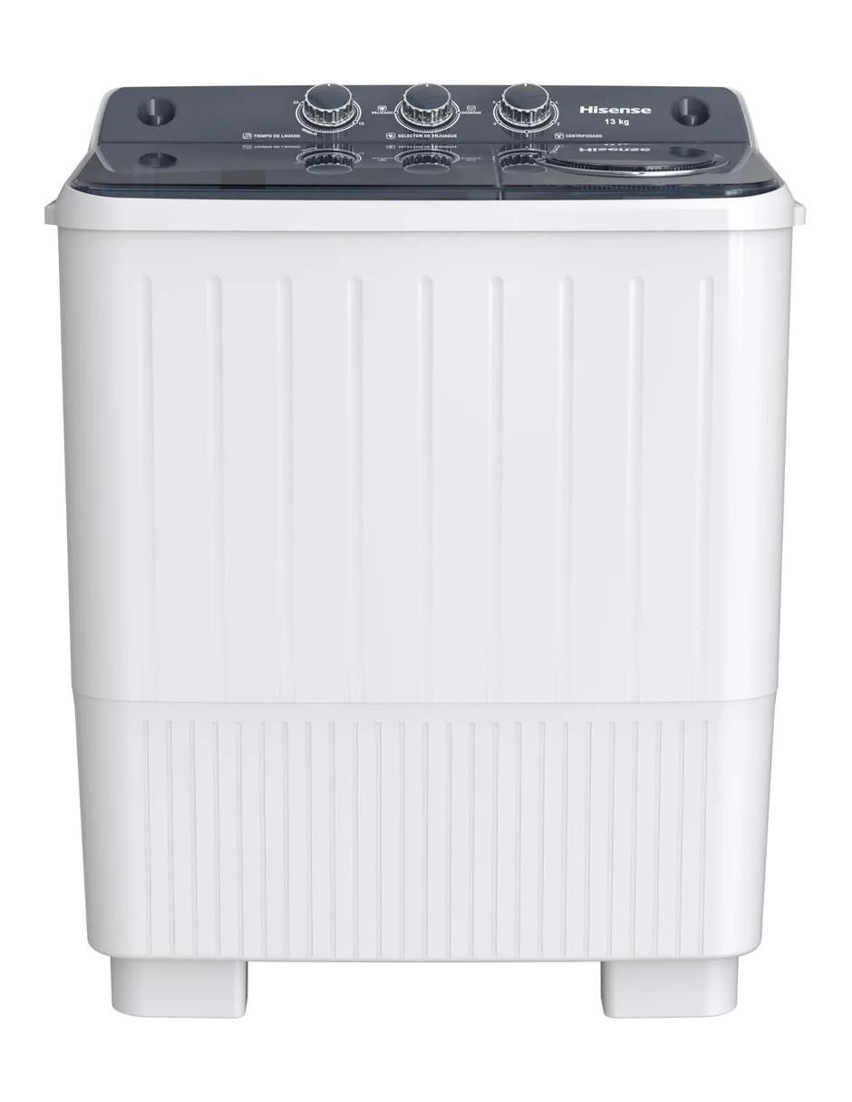 Lavadora doble tina 13 kg semiautomática carga superior WSA1304P Lavadora doble tina 13 kg semiautomática carga superior WSA1304P
