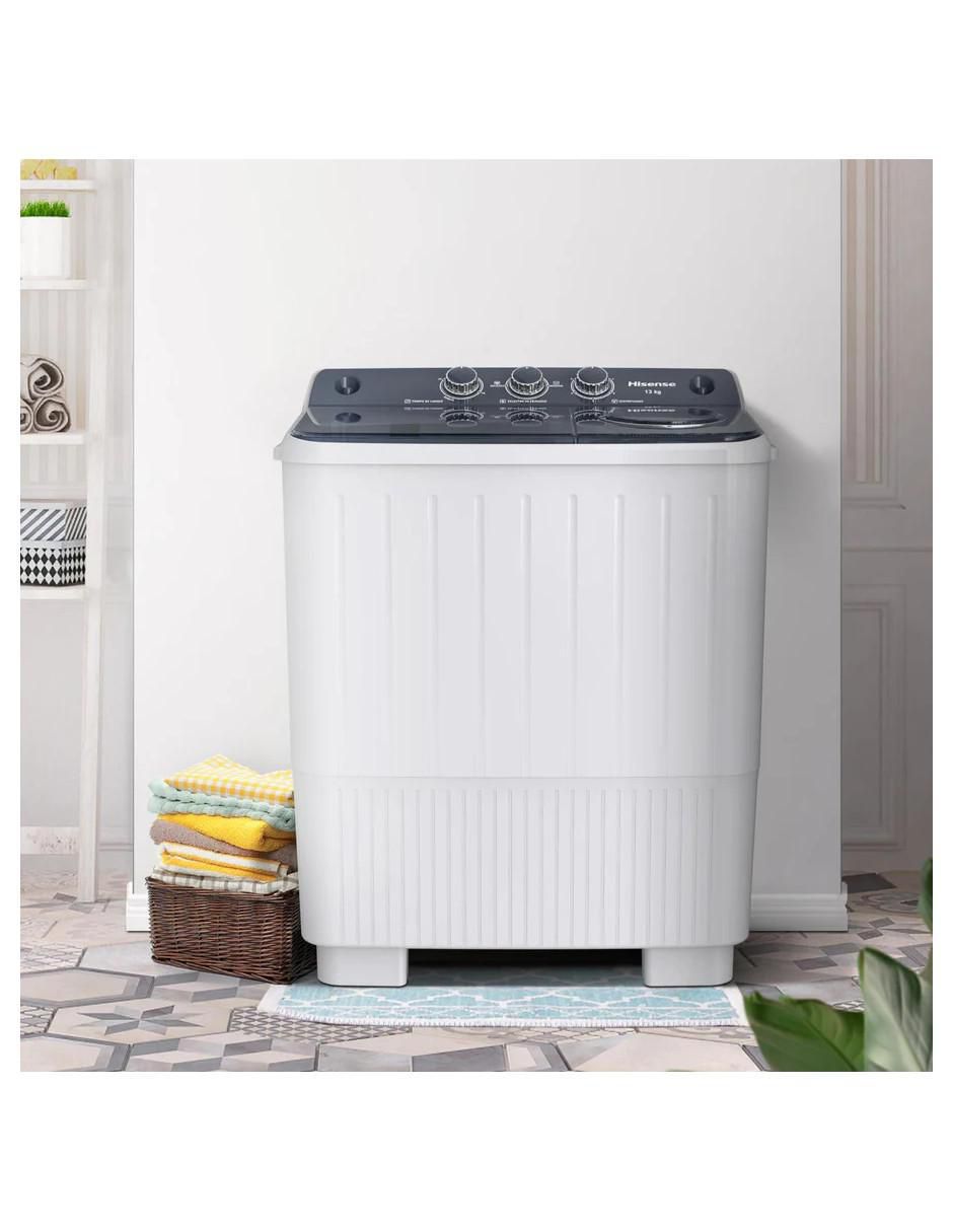 Lavadora doble tina 13 kg semiautomática carga superior WSA1304P 5