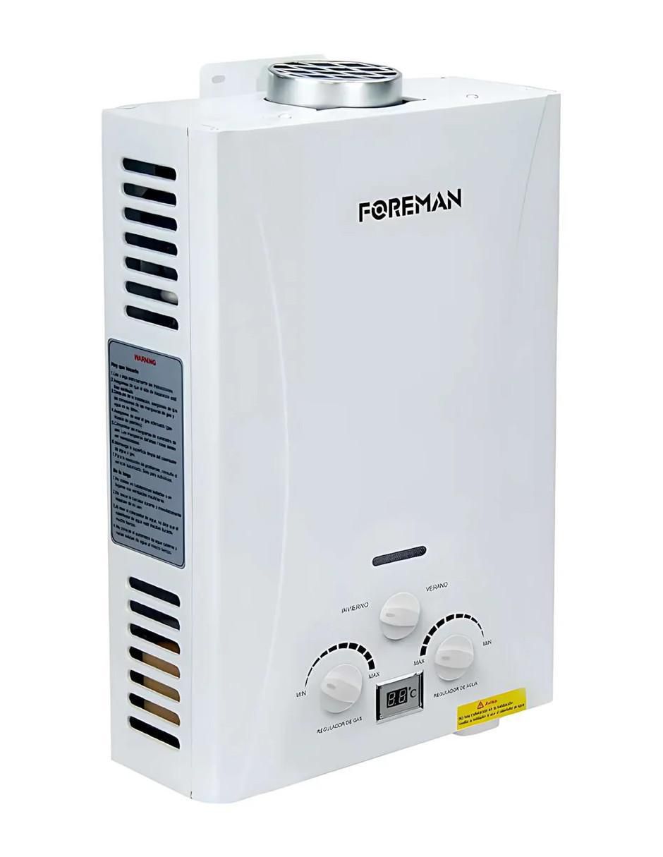 Calentador de paso FO21026L 6 L Gas LP 2